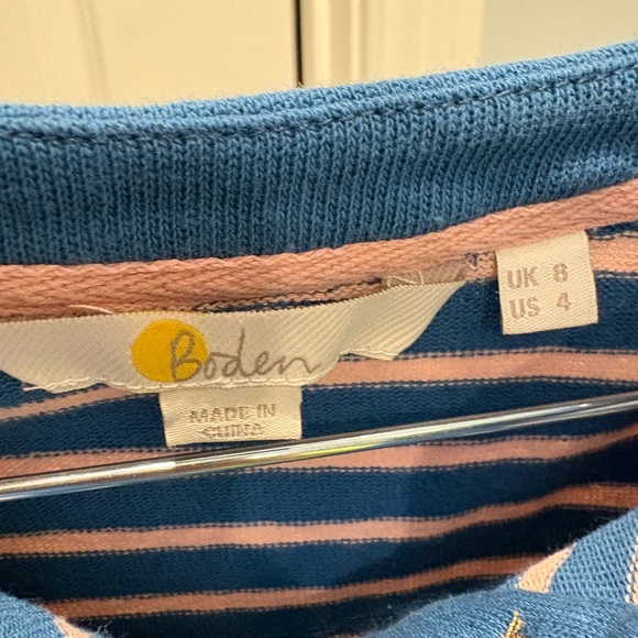 Boden Striped Henley - Picture 2 of 5